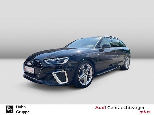 Mythosschwarz metallic Gebraucht 2021 Audi A4 S-Line Kombi | 31.830 € (Fairer Preis) - Bild 1/4
