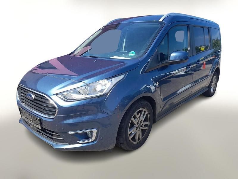 Blau Gebraucht 2018 Ford Tourneo Connect Titanium Van / Kleinbus | 20.988 € (Etwas zu teuer) - Bild 1/4
