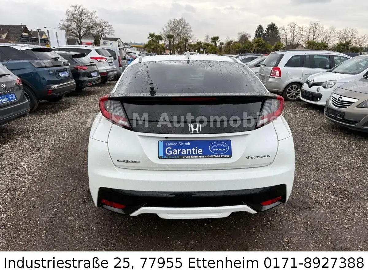 Gebraucht Honda Civic Elegance 99 PS (72 kW) 2016 Weiß Limousine