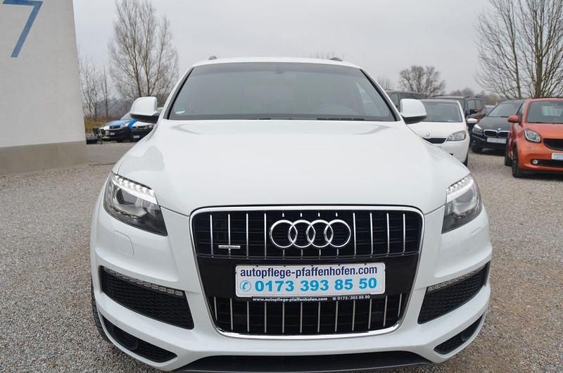Gebraucht Audi Q7 S-Line 204 PS (150 kW) 2015 Weiß SUV