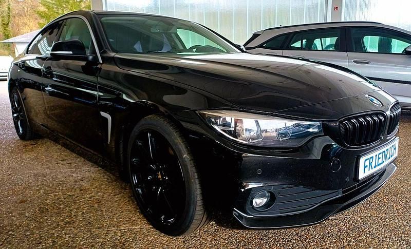 Schwarz Gebraucht 2018 BMW 420 Gran Coupé Advantage Coupé | 20.250 € (Teuer) - Bild 1/4
