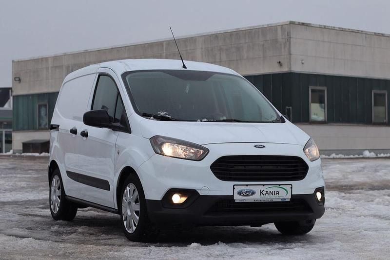 Gebraucht Ford Transit Trend 101 PS (74 kW) 2023 Weiß Van / Kleinbus