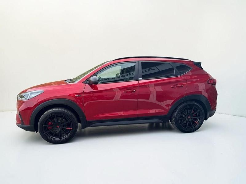 Gebraucht Hyundai Tucson N Line 185 PS (136 kW) 2020 Fiery red / met SUV