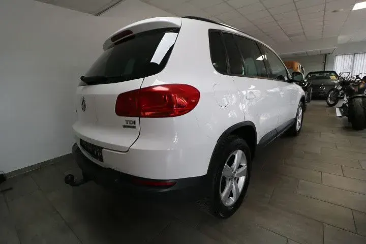 Gebraucht VW Tiguan Trendline 110 PS (80 kW) 2013 Weiß SUV