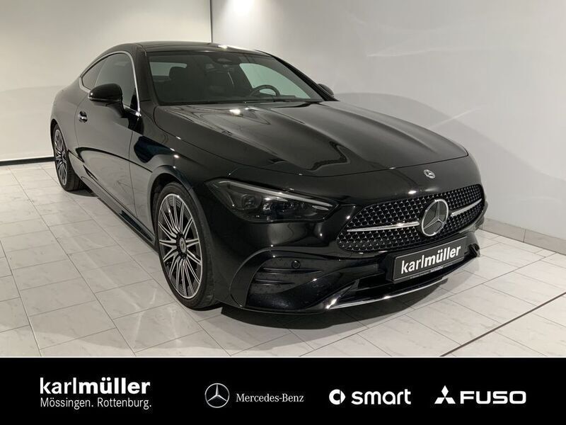 Lack obsidianschwarz Gebraucht 2024 Mercedes CLE300 AMG Coupé | 56.690 € (Fairer Preis) - Bild 1/4
