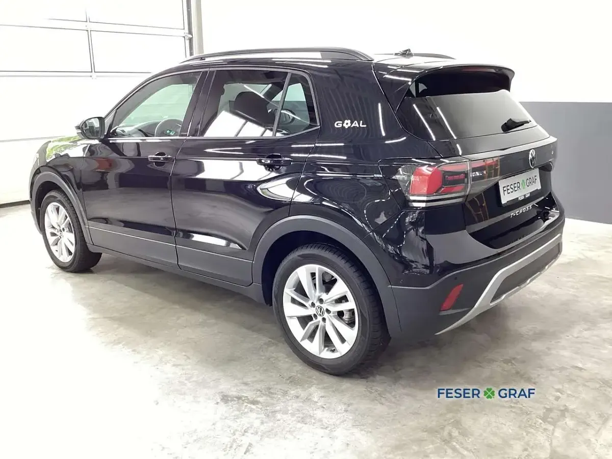 Gebraucht VW T-Cross Goal 150 PS (110 kW) 2024 Deep black perleffekt SUV