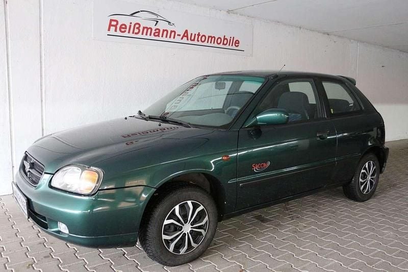 Gebraucht Suzuki Baleno 86 PS (63 kW) 2001 Grün Kleinwagen