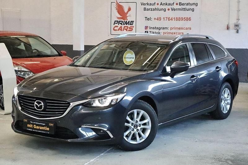 Grau Gebraucht 2015 Mazda 6 Exclusive-Line Kombi | 9.599 € (Fairer Preis) - Bild 1/4