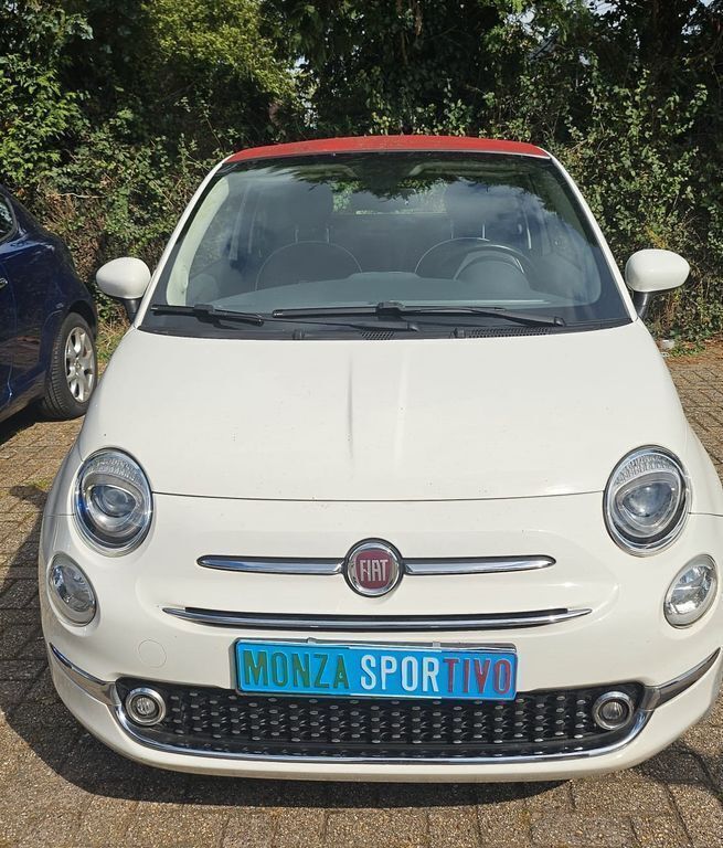 Weiß Gebraucht 2017 Fiat 500C Lounge Cabrio | 8.999 € (Guter Preis) - Bild 1/4