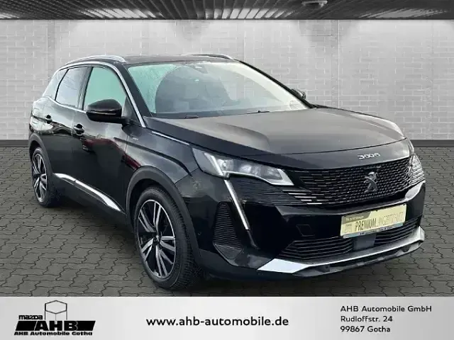 Gebraucht Peugeot 3008 GT 200 PS (147 kW) 2021 Lackierung schwarz perla nera\/metallic klarlack SUV