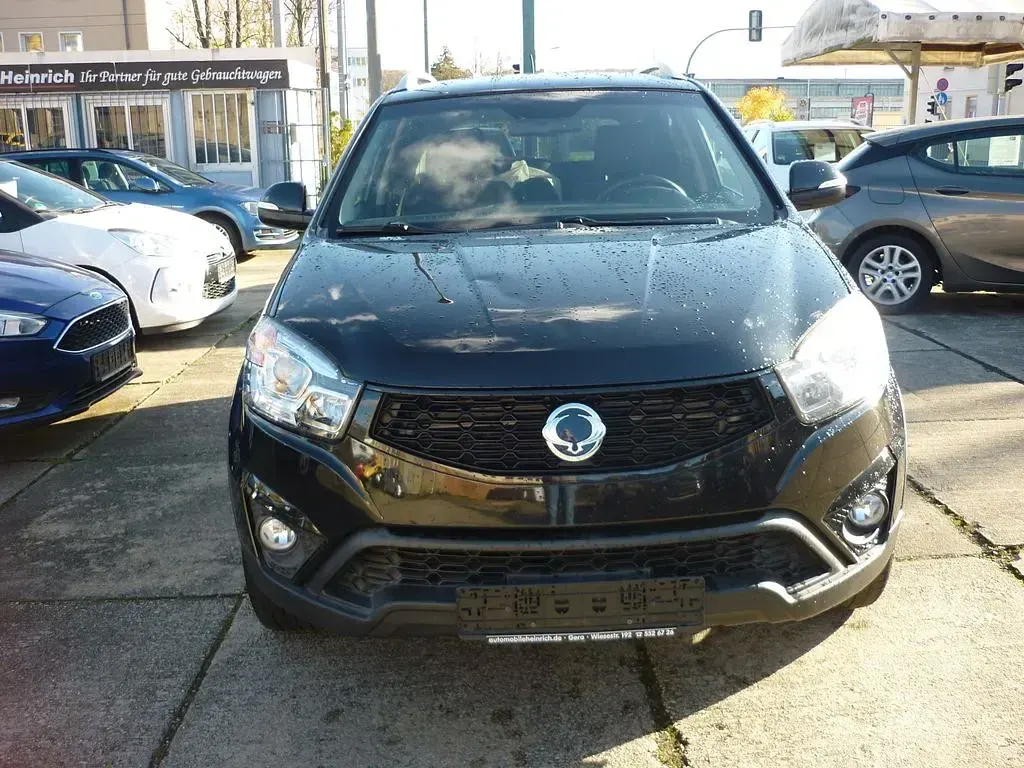 Gebraucht SsangYong Korando Sapphire 178 PS (130 kW) 2016 Schwarz SUV
