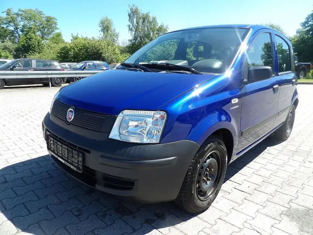 Gebraucht Fiat Panda Active 54 PS (39 kW) 2009 Blau Kleinwagen