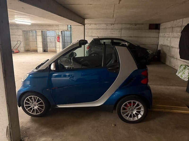 Blau Gebraucht 2007 Smart ForTwo Cabrio Cabrio | 3.300 € (Guter Preis) - Bild 1/4