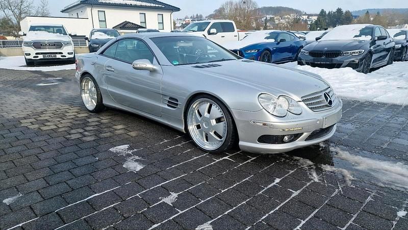 Gebraucht Mercedes SL350 245 PS (180 kW) 2003 Silber Cabrio