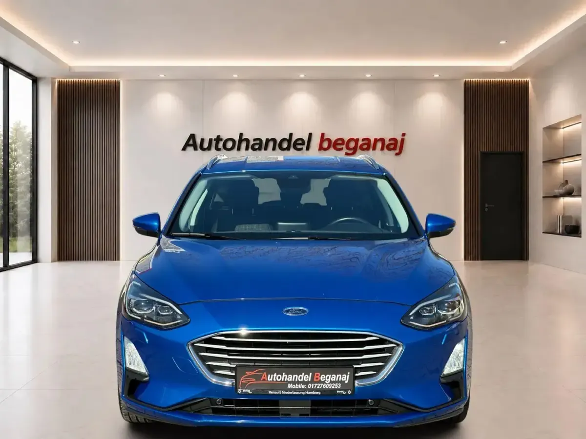 Gebraucht Ford Focus Cool & Connect 120 PS (88 kW) 2020 Blau Kombi