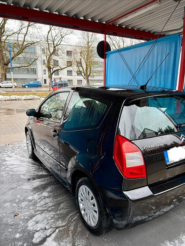 Gebraucht Citroën C2 VTR Sport 73 PS (53 kW) 2008 Schwarz Kleinwagen