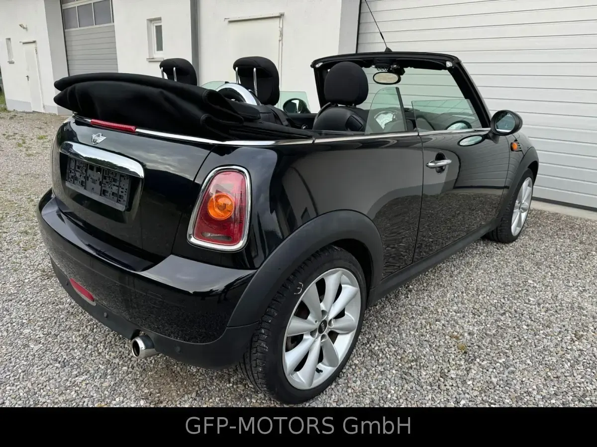 Gebraucht Mini Cooper Cabriolet 120 PS (88 kW) 2009 Schwarz Cabrio