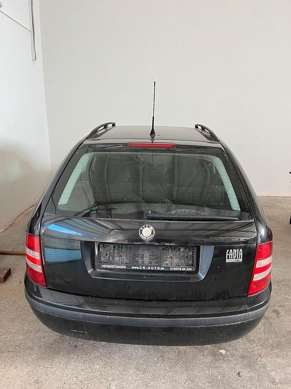 Gebraucht Skoda Fabia 2007 Schwarz Kombi
