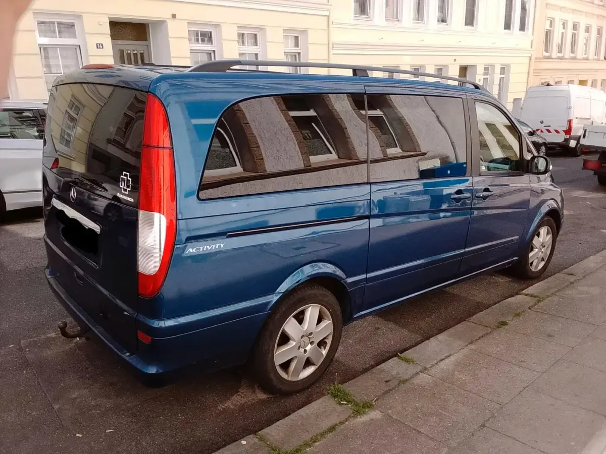 Gebraucht Mercedes Viano 150 PS (110 kW) 2007 Blau Van / Kleinbus