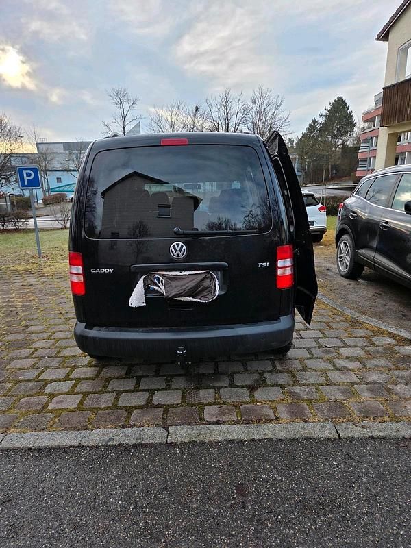 Gebraucht VW Caddy 105 PS (77 kW) 2011 Schwarz Van / Kleinbus