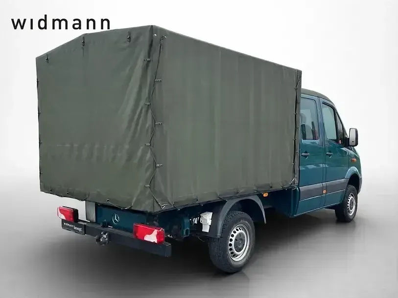 Brugt Mercedes Sprinter 163 HK (119 kW) 2018 Blå Van