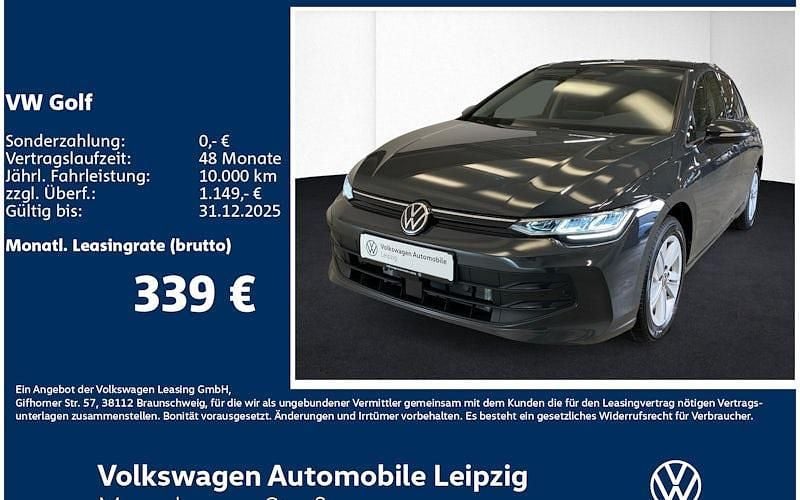 Grau Neu 2025 VW Golf VIII Life Limousine | 37.990 € (Fairer Preis) - Bild 1/4