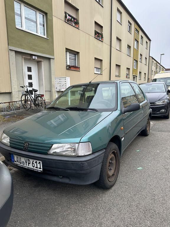 Gebraucht Peugeot 106 45 PS (33 kW) 1996 Grün Kleinwagen