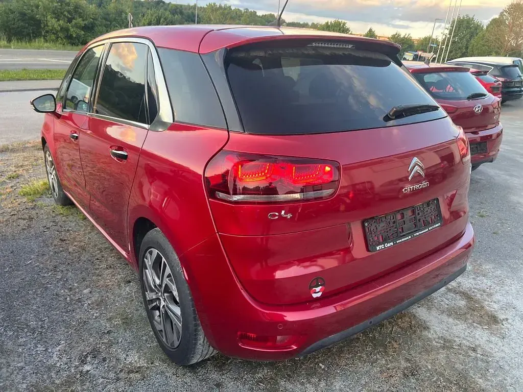 Gebraucht Citroën C4 SpaceTourer Intensive 116 PS (85 kW) 2013 Rot Van / Kleinbus