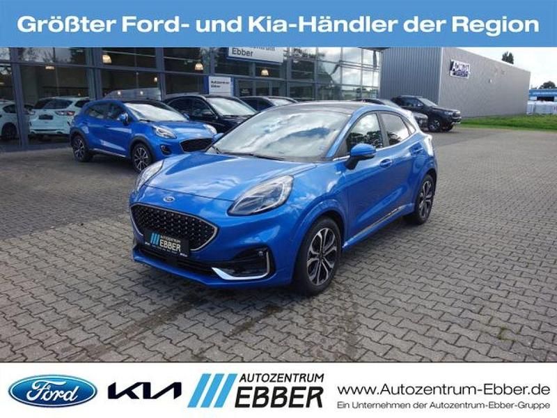 Blau Gebraucht 2023 Ford Puma Gen-E ST-Line SUV | 21.979 € (Fairer Preis) - Bild 1/3