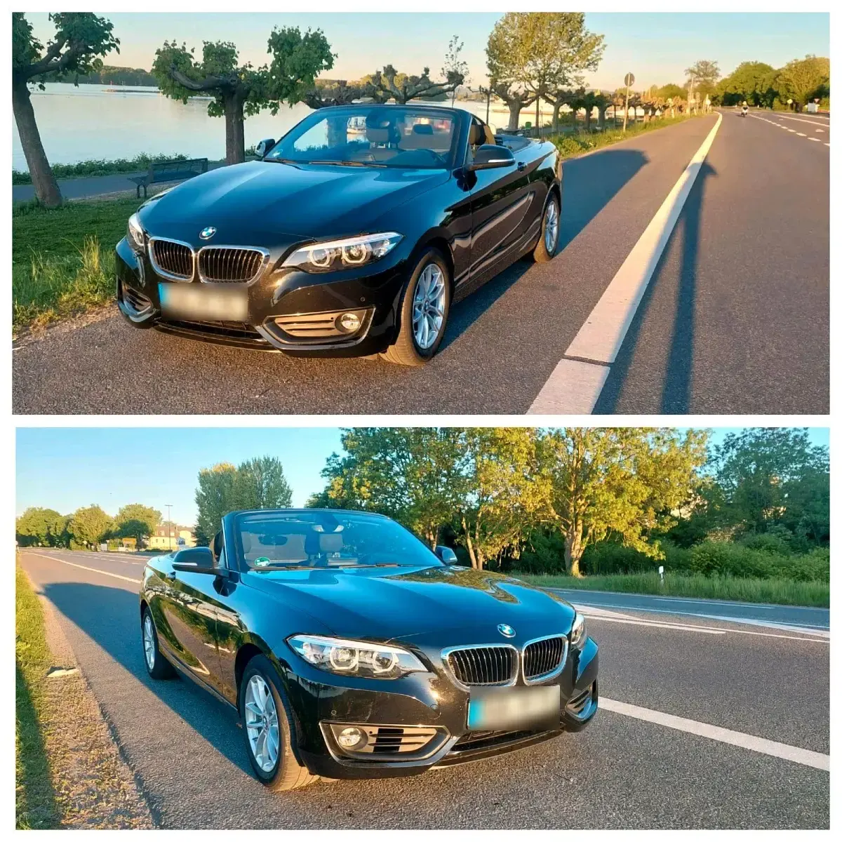 Gebraucht BMW 218 136 PS (100 kW) 2019 Schwarz Cabrio