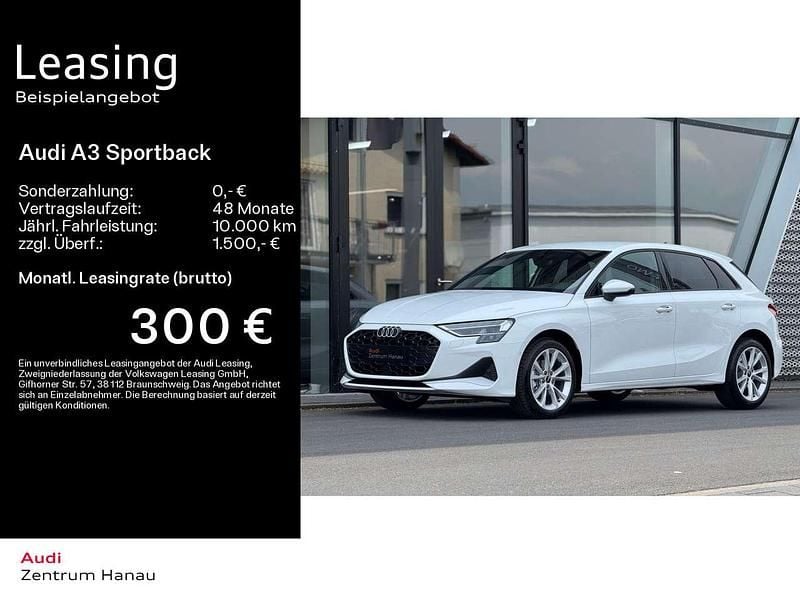 Arkonaweiß Neu 2025 Audi A3 Advanced Plus Limousine | 29.995 € (Guter Preis) - Bild 1/4