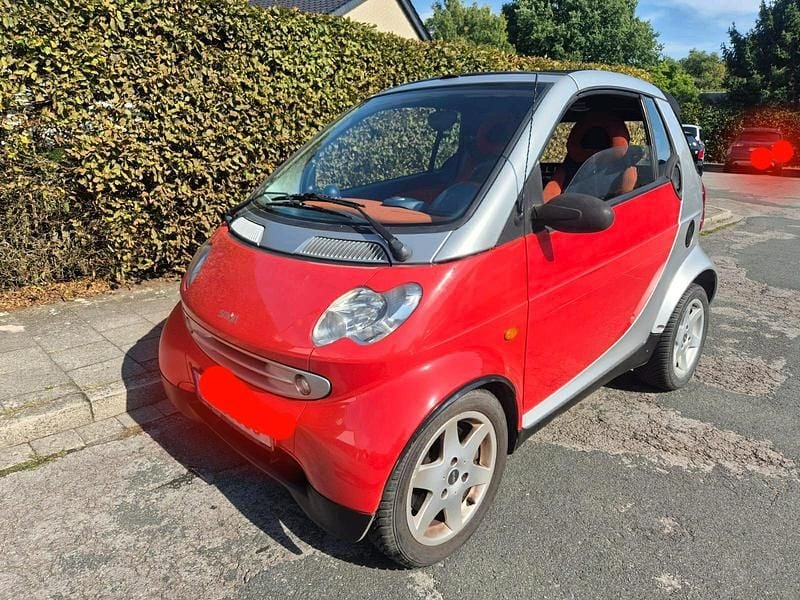 Rot Gebraucht 2000 Smart ForTwo Cabrio Cabrio | 1.650 € - Bild 1/4