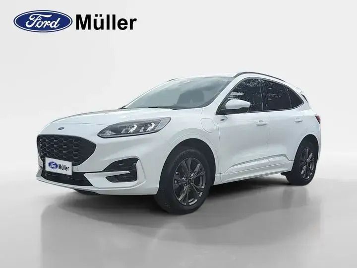 Frostweiß Gebraucht 2021 Ford Kuga ST-Line SUV | 24.490 € (Fairer Preis) - Bild 1/4