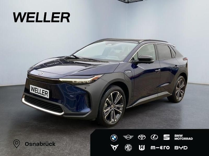 Regentblau metallic Gebraucht 2023 Toyota bZ4X Comfort SUV | 29.950 € (Superpreis) - Bild 1/3