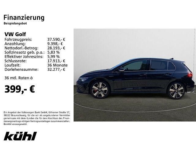 Gebraucht VW Golf VIII GTD 200 PS (147 kW) 2024 Deep black perleffekt Limousine