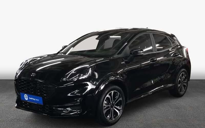 Agate black metallic Gebraucht 2024 Ford Puma Gen-E ST-Line X SUV | 22.842 € (Fairer Preis) - Bild 1/4