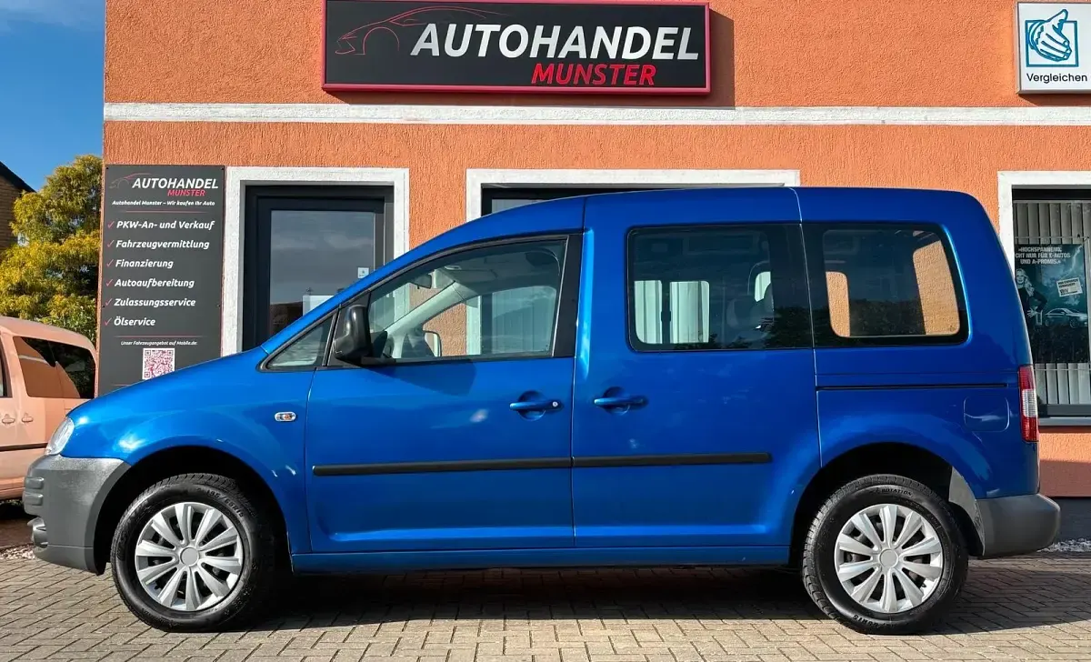 Gebraucht VW Caddy 102 PS (75 kW) 2005 Blau Van / Kleinbus