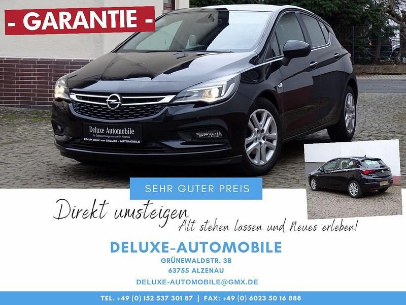 Gebraucht Opel Astra 110 PS (80 kW) 2018 Schwarz Limousine