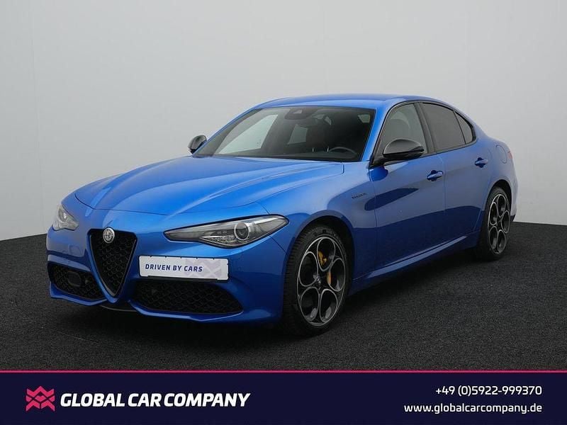 Colore esterno (blu misano, metallic) Gebraucht 2021 Alfa Romeo Giulia Veloce Limousine | 32.950 € (Fairer Preis) - Bild 1/4