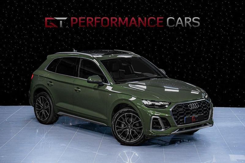 Grün Gebraucht 2024 Audi Q5 S-Line SUV | 50.990 € (Etwas zu teuer) - Bild 1/3