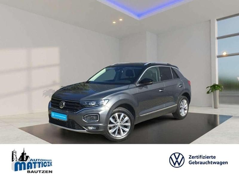 Indiumgrau metallic Gebraucht 2019 VW T-Roc Style SUV | 17.939 € (Etwas zu teuer) - Bild 1/3
