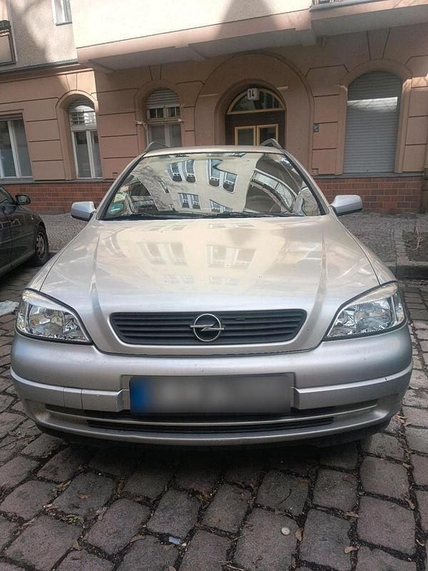Gebraucht Opel Astra 84 PS (61 kW) 2001 Silber Kombi