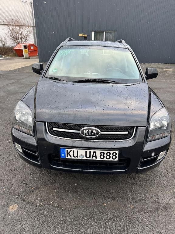 Schwarz Gebraucht 2008 Kia Sportage SUV | 4.998 € (Fairer Preis) - Bild 1/4