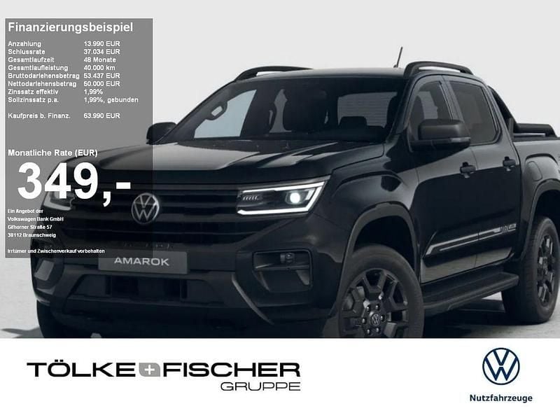 Schwarz Neu 2025 VW Amarok Dark Label Abholung | 57.599 € (Superpreis) - Bild 1/4
