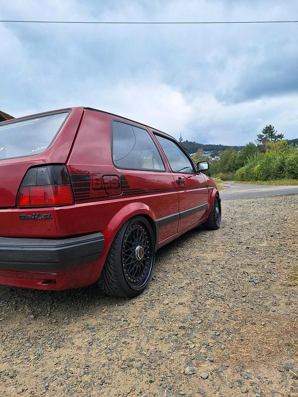 Rot Gebraucht 1991 VW Golf II Kleinwagen | 5.100 € - Bild 1/4