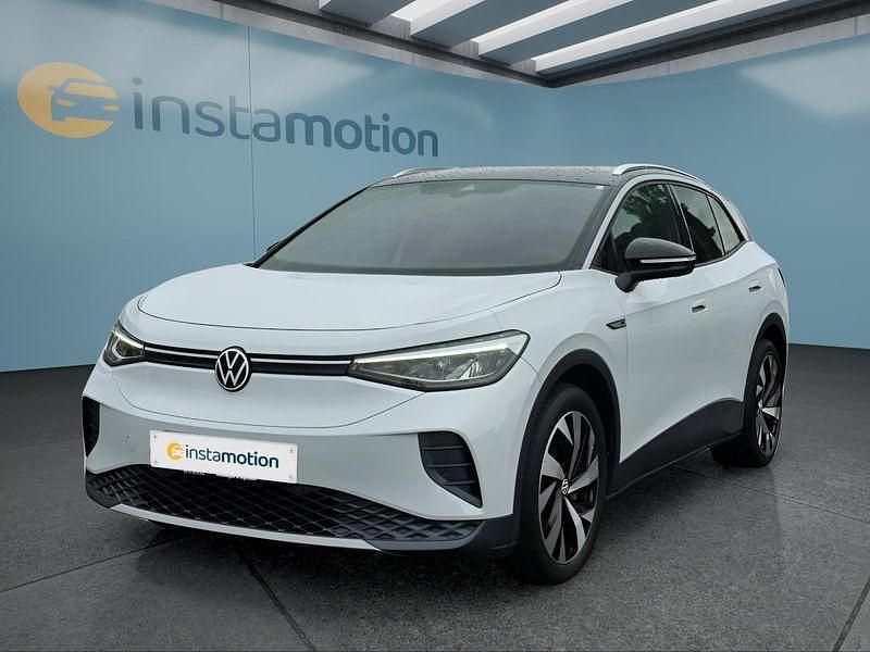 Weiß Gebraucht 2021 VW ID.4 Pro SUV | 25.499 € (Fairer Preis) - Bild 1/4