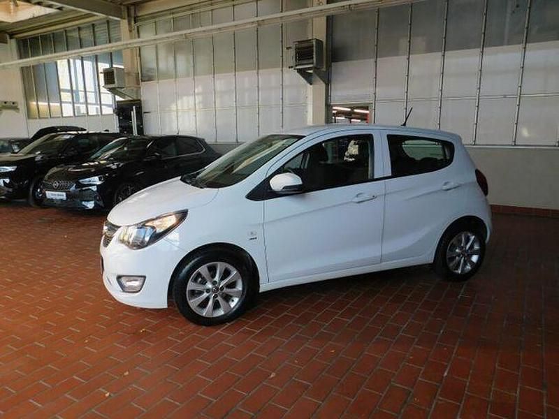 Gebraucht Opel Karl Active 75 PS (55 kW) 2016 Weiß Kleinwagen