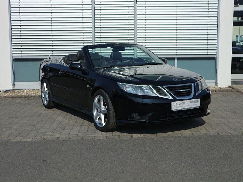Gebraucht Saab 9-3 Cabriolet Vector 150 PS (110 kW) 2008 Schwarz Cabrio