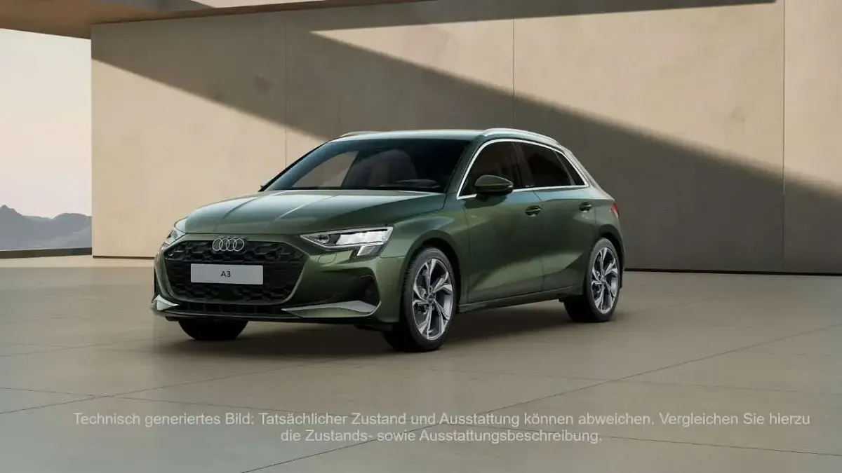 Second-hand Audi A3 Advanced Plus 116 CP (85 kW) 2025 Verde Berlinǎ