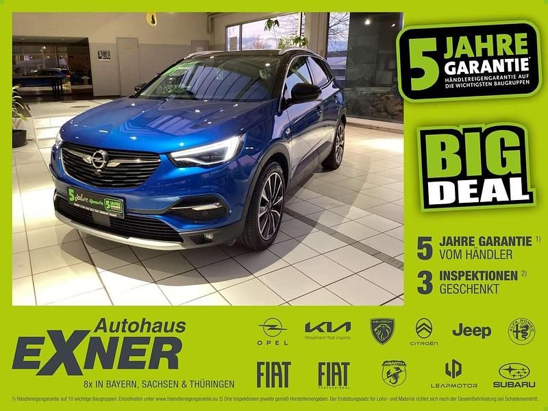 Blau Gebraucht 2021 Opel Grandland X Ultimate SUV | 22.900 € (Guter Preis) - Bild 1/4
